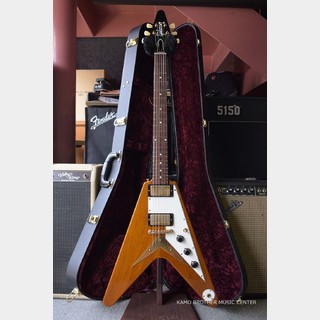 Gibson Custom Shop 1959 Flying V Mahogany Vintage Gloss -Heavy Antique Natural-