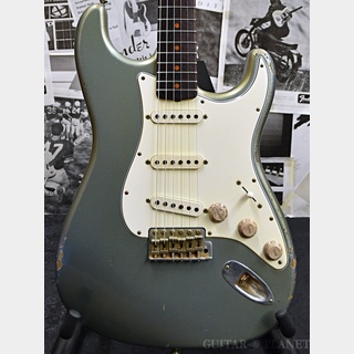 Fender Custom Shop Master Build Apprentice 1964 Stratocaster Relic -Heavier Aged Blue Ice Metallic- by George Ruiz