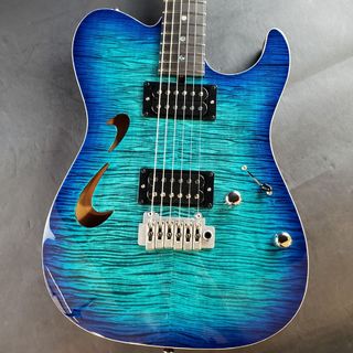 T's Guitars DTL-Hollow22 / Tanzanite Blue【現物画像】