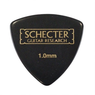 SCHECTERSPD-HC10 BK サンカク型 HARD セルロイド ギターピック×50枚