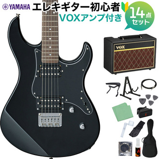 YAMAHAPACIFICA120H BL(ブラック) エレキギター初心者14点セット 【VOXアンプ付き】