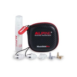 ALPINE HEARING PROTECTION Earplugs NEW MusicSafe Pro (Transparent) [耳栓]