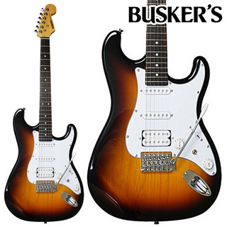 BUSKER'SBST-3H 3TS ストラトキャスター コイルタップ搭載エレキギター
