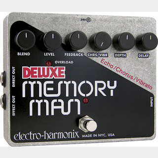 Electro-HarmonixDeluxe Memory Man -Analog Delay/Chorus/Vibrato-【ウォームでリッチなサウンド・35%OFF!!】