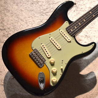 Fender Custom Shop Custom Collection 1963 Stratocaster Journeyman Relic CC Hardware ～3-Color Sunburst～ #CZ577248