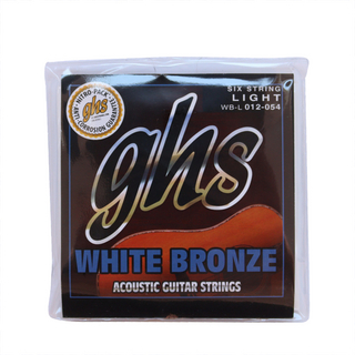 ghs WB-L White Bronze STANDARD LIGHT 012-054 アコースティックギター弦