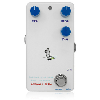 Animals PedalSURFING POLAR BEAR BASS OVERDRIVE MOD BY BJF コンパクトエフェクター ベースオーバードライブ