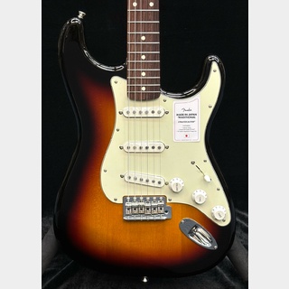 FenderMade In Japan Traditional 60s Stratocaster -3 Tone Sunburst-【JD23027071】【3.38kg】