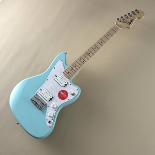 スクワイヤー ジャズマスター 青 販売販売店 Squier by fenderジャズ