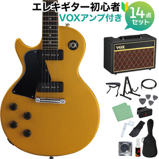 GrassRoots G-LS-57/LH TVY エレキギター初心者14点セット【VOXアンプ付き】左利き