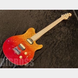 Sterling by MUSIC MAN AXIS QUILTED MAPLE AX3QM-SPR-M1【Spectrum Red】
