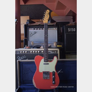 Fender Custom Shop 1964 Telecaster Relic, Rosewood Fingerboard, Aged Fiesta Red