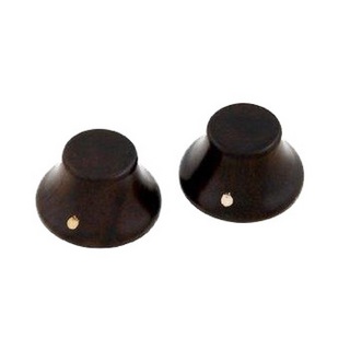 ALLPARTS オールパーツ 5126 PK-3197-0R0 Set of 2 Wooden Bell Knobs Rosewood ノブ 2個セット