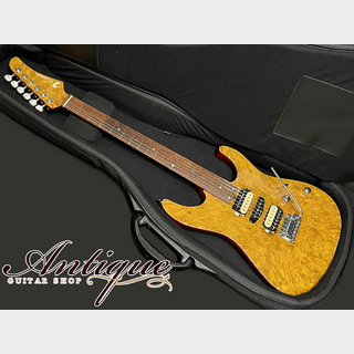 T's Guitars DST-Pro 24 Mahogany Limited 2020 Amber w/5A Burl Maple /H-Mahogany /M-Rosewood 3.32kg "No-Used Mint"
