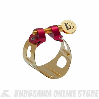 BG LD1 DUO デュオ Cl./A.Sax.用リガチャー 24K金メッキ【ONLINE