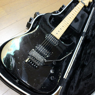 Luxxtone Guitars El Machete  Black Over Seafoam Green ラックストーンギターズ シャーベルタイプ 2020年製です