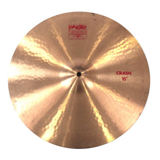 PAiSTe 【中古】 PAISTE パイステ 2002 Crash 16インチ クラッシュシンバル