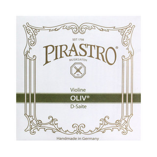 PirastroOLIV 211341 バイオリン弦 オリーブ D線 ガット・ゴールド/アルミ巻