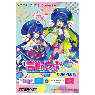 INTERNET (インターネット) VOCALOID6 Starter Pack AI 音街ウナ Complete