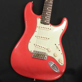Fender Custom Shop1960 Stratocaster Relic Festa Red Matching head 2012