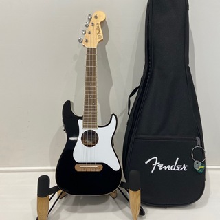 Fender Fullerton Strat Uke Black 2021年　極美品