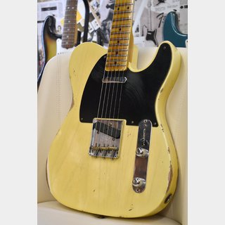 Fender Custom Shop 1954 Telecaster Relic F.Aged Nocaster Blonde R137632【ベークライトPG、軽量3.02kg】