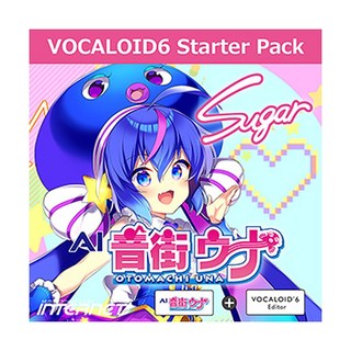 INTERNET VOCALOID6 Starter Pack AI 音街ウナ Sugar (オンライン納品) ※代金引換はご利用頂けません