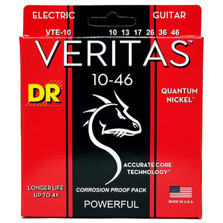 DRVERITAS VTE-10 MEDIUM 010-046 エレキギター弦【ディーアール ヴェリタス】