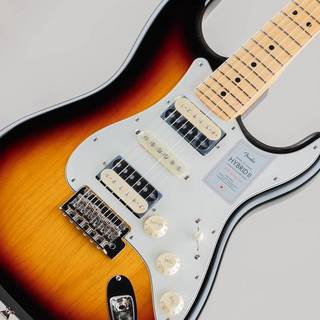 Fender 2024 Collection, Made in Japan Hybrid II Stratocaster HSH/3-Color Sunburst/M