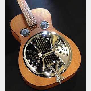 Dobro Hound Dog Deluxe Round Neck 【リゾネーターギター】 【エレアコ仕様】