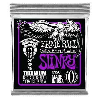 ERNIE BALL【PREMIUM OUTLET SALE】 Power Slinky Titanium RPS Coated  Electric Guitar Strings #3120