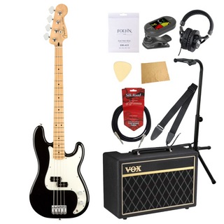 FenderPlayer Precision Bass MN Black フェンダー エレキベース VOXアンプ付き 入門10点 初心者セット