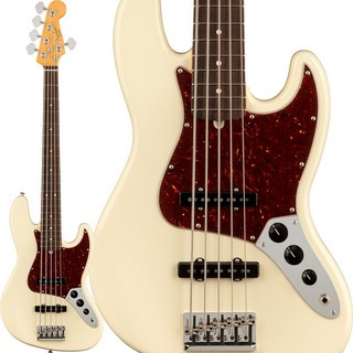 Fender American Professional II Jazz Bass V (Olympic White/Rosewood)