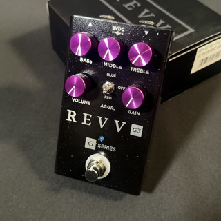 REVV Amplification G3 PA/OD/DST BSP エフェクター G3 Black Sparkle【現物写真】