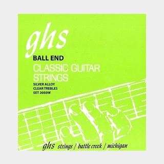 ghs【ネコポスor ゆうパケット対象商品】BALL END CLASSIC GUITAR STRINGS 2050W【日本総本店2F在庫品】