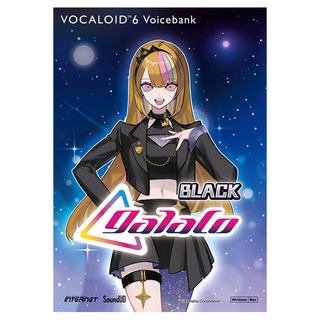 INTERNET VOCALOID6 Voicebank galaco BLACK ダウンロード版 ギャラ子 ボイスバンク CV.柴咲コウ