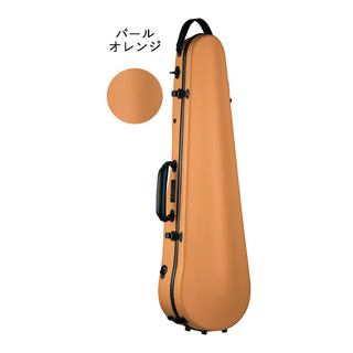 Carbon MacCFV-2S パールオレンジ【軽量かつ頑丈なバイオリン用カーボンファイバー製ケース】