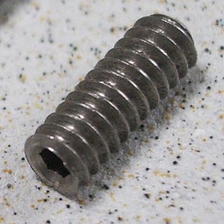 Montreux Saddle height screws 3/8 inch Stainless (12本入り) [483]