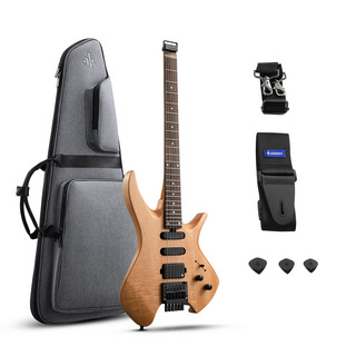 DONNER NHL-500 Natural ヘッドレスギター エレキギター ブラック ホワイト ナチュラル