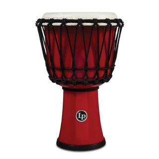 LPLP1607RD 7-INCH ROPE TUNED CIRCLE DJEMBE WITH PERFECT-PITCH HEAD Red ジャンベ