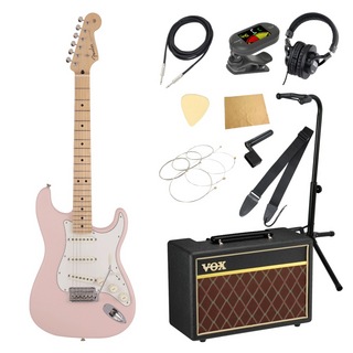 FenderMIJ Junior Collection Stratocaster MN SATIN SHP エレキギター VOXアンプ付き 入門11点 初心者セット