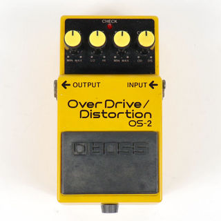 BOSS 【中古】オーバードライブ ディストーション エフェクター BOSS OS-2 OverDrive Distortion