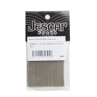Jescar Frets#58118 NS18% 24pcs set No.8904 フレット