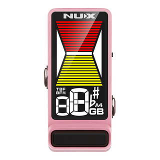 nu-xMini Core Series Flow Tune (NTU-3 MKII) Pink -Pedal Tuner- NU-X ニューエックス チューナー【池袋店】