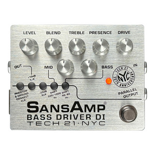 TECH21 SansAmp BASS DRIVER DI V2 30th Anniversary Model 【全世界1,000台限定!30周年記念モデル】 【即納可能】