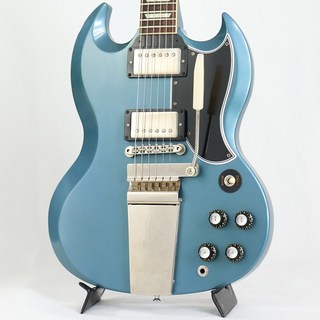 Gibson Custom Shop1964 SG Standard Reissue with Maestro Vibrola Vintage Gloss (Antique Pelham Blue）【キズ有り特価】