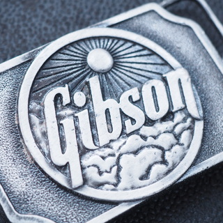GibsonBELT BUCKLE GIBSON LOGO