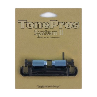 TONE PROS T1ZS-B Standard Tailpiece ブラック ギター用テールピース