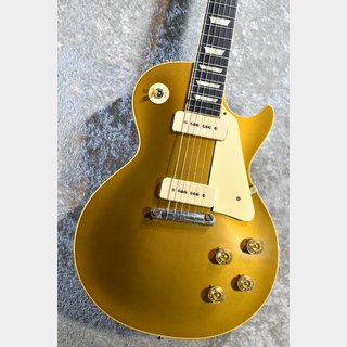 Gibson Custom Shop 1954 Les Paul Gold Top Reissue VOS Double Gold #44595【軽量3.72Kg、漆黒指板、ちょい傷特価】