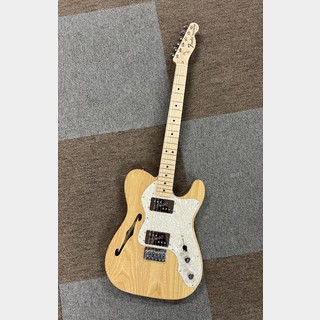 Fender Made in Japan Traditional 70s Telecaster Thinline, Maple Fingerboard, Natural